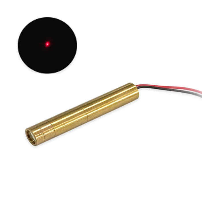 658nm 100mW Red Laser Module Dot Long-distance Ultra-small Spot Module